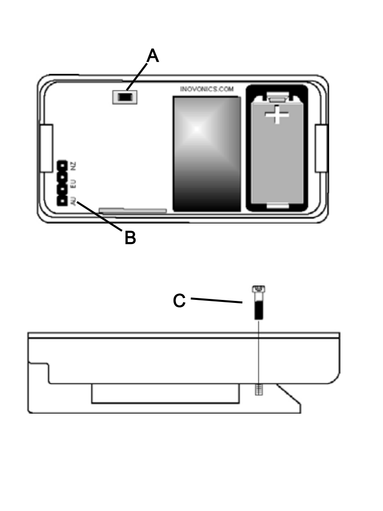 BOSCH I_EN1235S - Colgante con Clip Cinturón, 1 Botón - Imagen 3