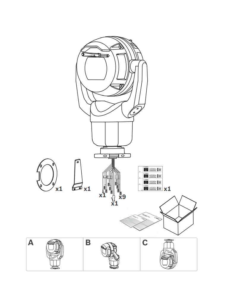 BOSCH V_MIC7504Z12WR - PTZ 8MP 12x IP68 mejorado / Blanca / MIC / IP ultra 7100i - Imagen 3