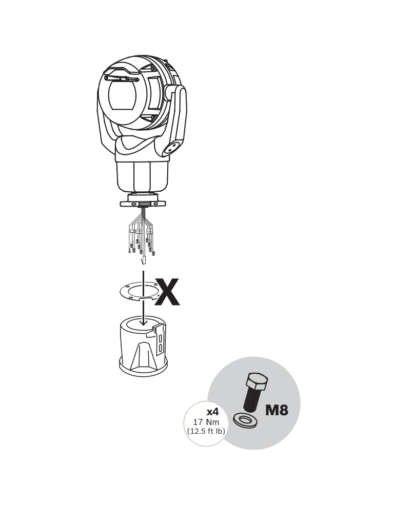 BOSCH V_MIC7504Z12WR - PTZ 8MP 12x IP68 mejorado / Blanca / MIC / IP ultra 7100i - Imagen 12