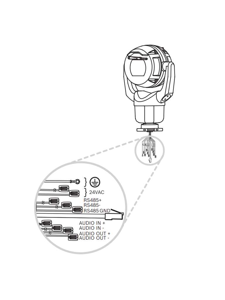 BOSCH V_MIC7504Z12WR - PTZ 8MP 12x IP68 mejorado / Blanca / MIC / IP ultra 7100i - Imagen 13