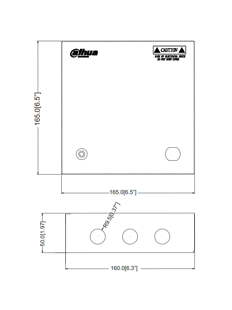 DAHUA PFM340-5CH - Fuente de Poder de 12 vcd/ 4 Amperes/ Para 5 Camaras/ Fusibles Intercambiables/ Proteccion contra Sobrecargas/ Color Blanco/ - Imagen 5