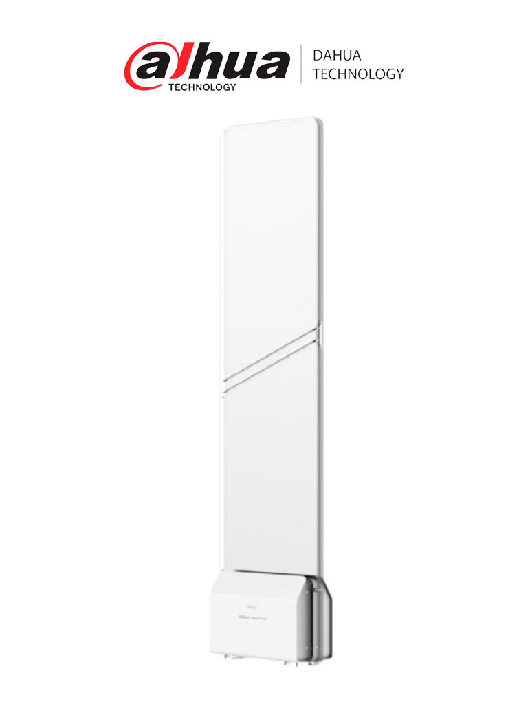 DAHUA DHI-ISC-EAA8-C101-R Antena AM Replica (Esclava) 58 kHz/ Detección de Etiquetas/ Compatible con Antena Principal DHI-ISC-EAA8-C118-P/ Volumen de Alarma Ajustable/ Luz De Fondo 5 Tonos/ Acrilico transparente