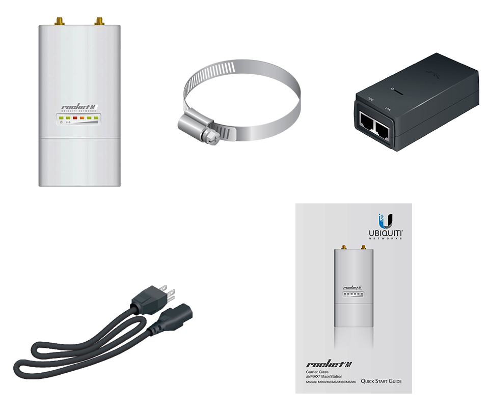 UBIQUITI ROCKETM2 - Radio Airmax 2.4GHz para exteriores con conectores RP-SMA, MIMO, potencia de 28 dBm y rendimiento de hasta 150 Mbps. - Imagen 6