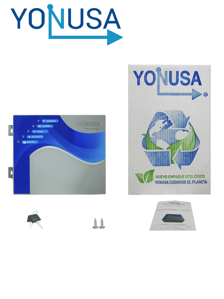 YONUSA EY10000127AF - Energizador de Alta Frecuencia para Cerco Eléctrico 10,000 V, Cobertura de hasta 10,000 metros Lineales (o 2,000 metros en 5 Líneas), Incluye Interfaz con 2 Zonas Cableadas y Soporta Módulo WiFi #YONSPFM - Imagen 4