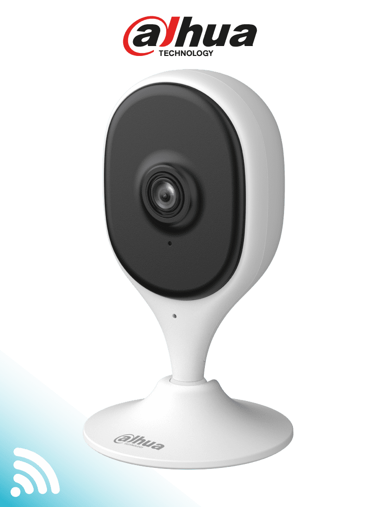 DAHUA DH-C5A - Cámara IP Wifi de 5 Megapíxeles con audio bidireccional (micrófono y altavoz), base magnética, detección de humanos y mascotas, botón de privacidad, H.265 y ranura MicroSD #WiFiDahua #LoNuevo