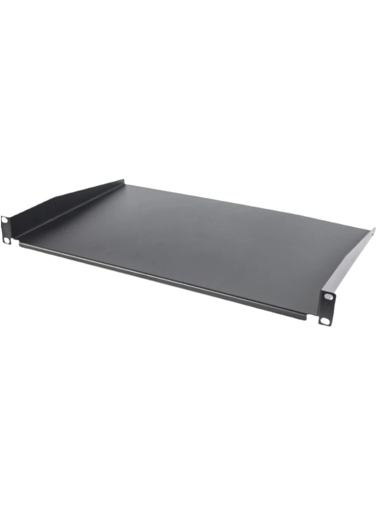 SBETECH C19141U - Charola para rack fija de 19 pulgadas de ancho x 35.56 cm profundidad / 1UR / Color negro