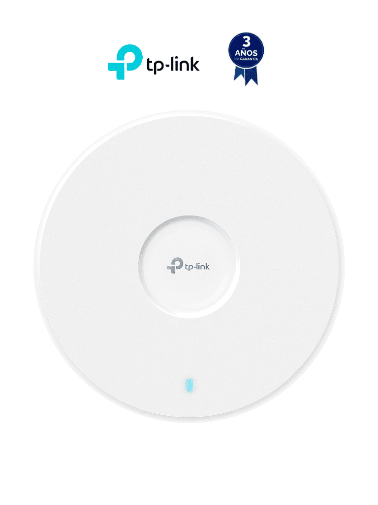 TP-LINK EAP723 - Punto de acceso Wi-Fi 7 de montaje en techo BE3600 , Hasta 2882 Mbps en 5 GHz + 688 Mbps en 2.4 GHz , Puerto Ethernet 2.5G , Ancho de banda de 160MHz , Tecnología Multi-RU para uso de las 2 bandas con alto rendimiento , Mesh