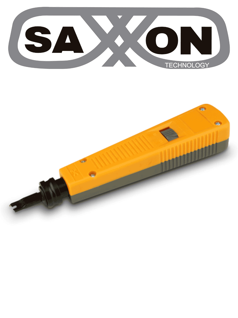 SAXXON G110 - Herramienta de impacto / Navaja multiposicion / Para ponchar o cortar cable