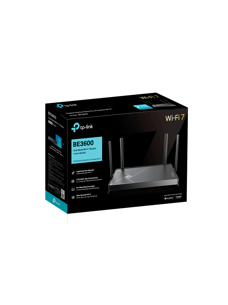 Archer BE230 Router Wi-Fi 7 BE3600 con Puertos Multi-Gigabit, WiFi 7 de Doble Banda a 3.6 Gbps, Compatible con EasyMesh, 2× Puertos de 2.5G. - Imagen 5