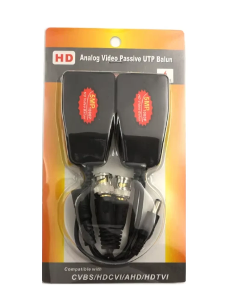 SAXXON VB-04 - Par de transceptores 4K para video y energía, con entradas RJ45, 4K hasta 150m con CVI, 4MP y 2MP hasta 250m - Imagen 5