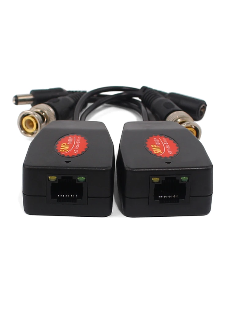 SAXXON VB-04 - Par de transceptores 4K para video y energía, con entradas RJ45, 4K hasta 150m con CVI, 4MP y 2MP hasta 250m - Imagen 3