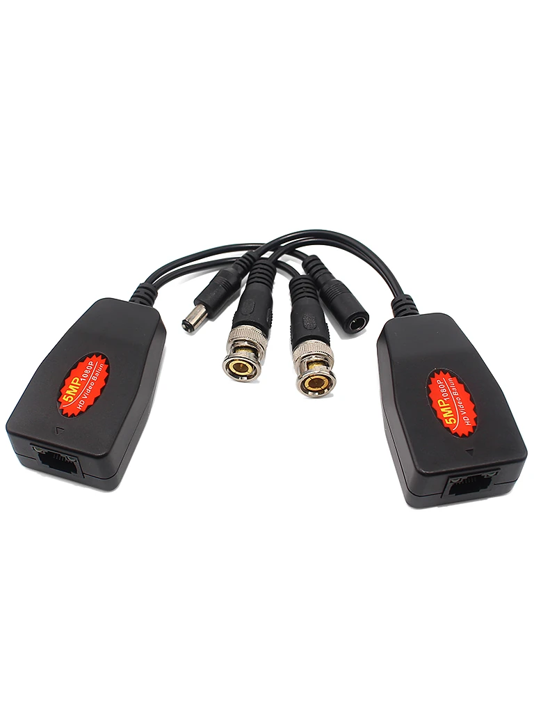 SAXXON VB-04 - Par de transceptores 4K para video y energía, con entradas RJ45, 4K hasta 150m con CVI, 4MP y 2MP hasta 250m - Imagen 4