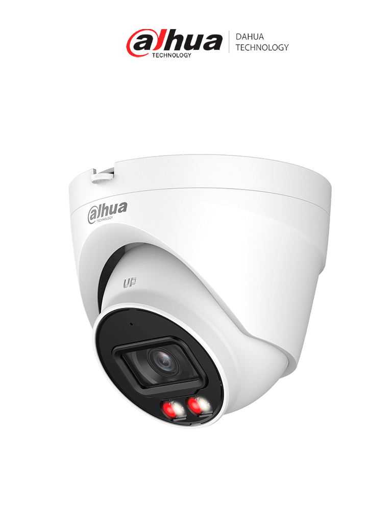DAHUA DH-IPC-HDW1439V-A-IL Cámara IP Eyeball 4 MP/ Iluminador dual inteligente/ Detección Humana/