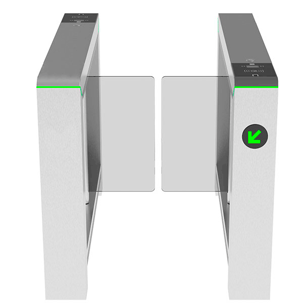 ZKTECO MARSB1000 - Barrera Peatonal Tipo Swing Bidirecc. / 2 Chasis Acero SUS304/ / Motor Brushless / 110V / 25 x Min / Carril 65 cm / Exterior Protegido / 5 millones de Ciclos / No cuenta con Lectores y Panel - Imagen 4
