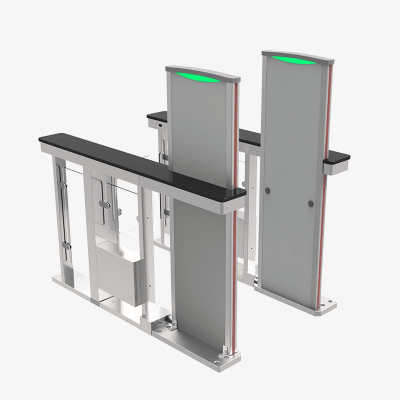 ZKTECO MST150 PRO - Barrera Peatonal Abatible tipo Swing / 2 Chasis Acero SUS304/ Detector de Metales Integrado/ 15 Zonas/ 30 personas x minuto / 8 pares de sensores infrarrojos / Anti-Tailgating / Servo Motores / Apertura configurable 1s a 5s - Imagen 7